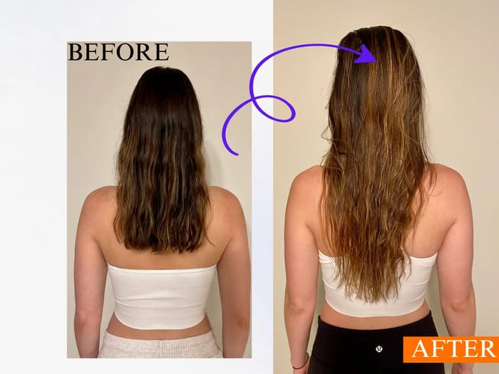 Before and after - Brianna Reetz