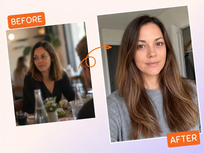 Before and after - Elena