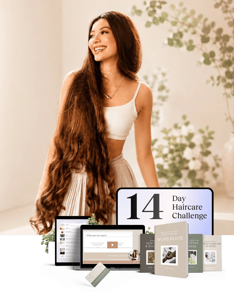 Sarah, founder of the 14-Day Hair Knowledge Challenge